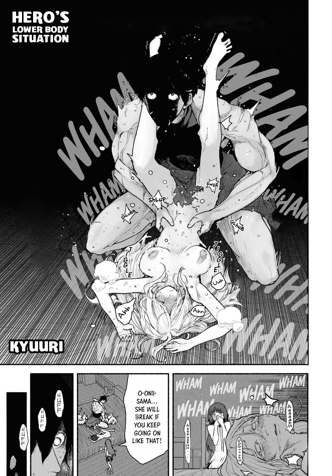 Hentai Manga Comic-Hero's Lower Body Situation-Read-1